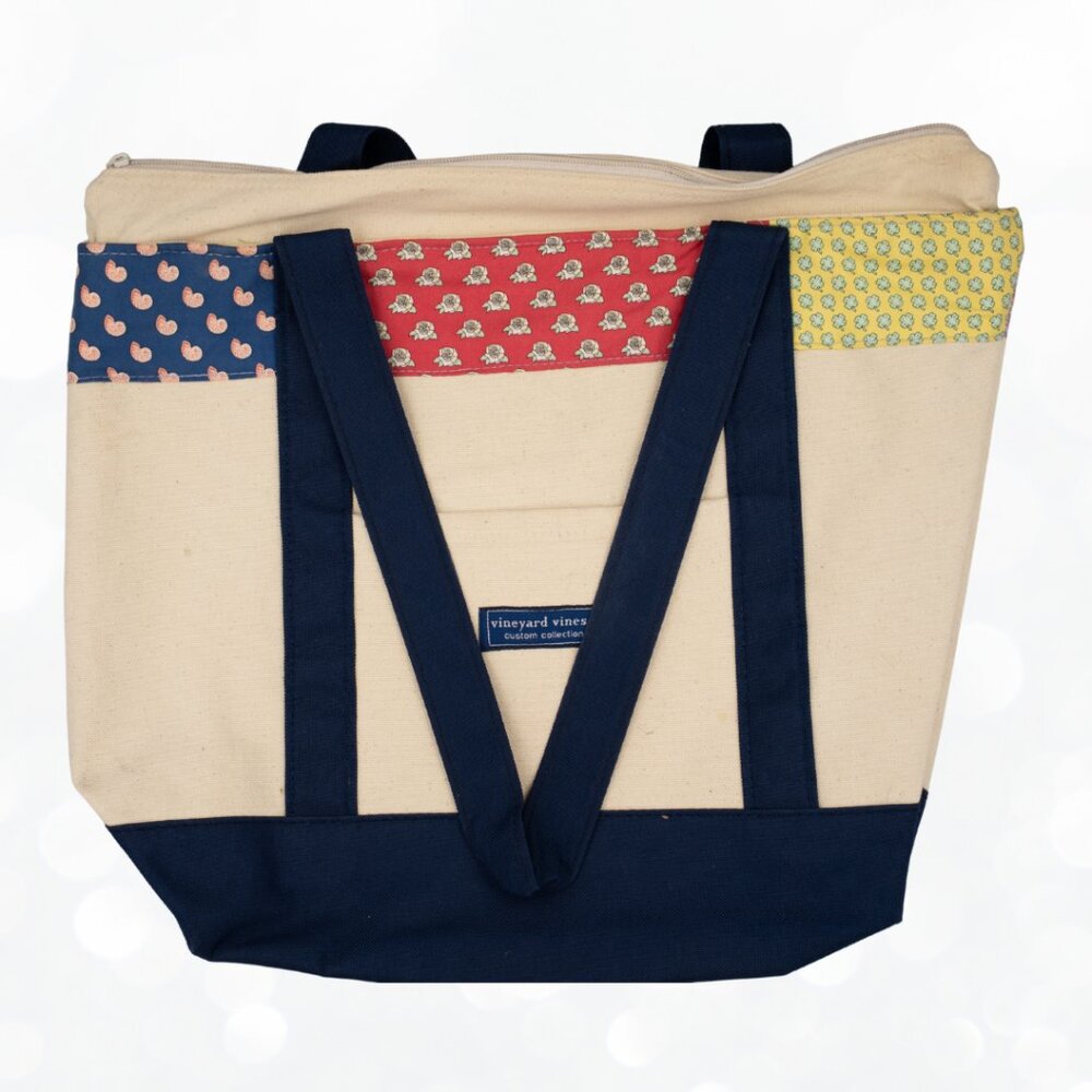 Vintage Vineyard Vines Kappa Delta Canvas Tote | Custom Collection | 2000s